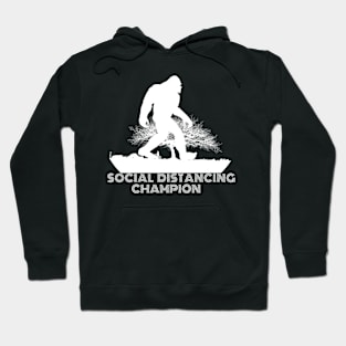 Bigfoot Social Distancing Champion Hoodie